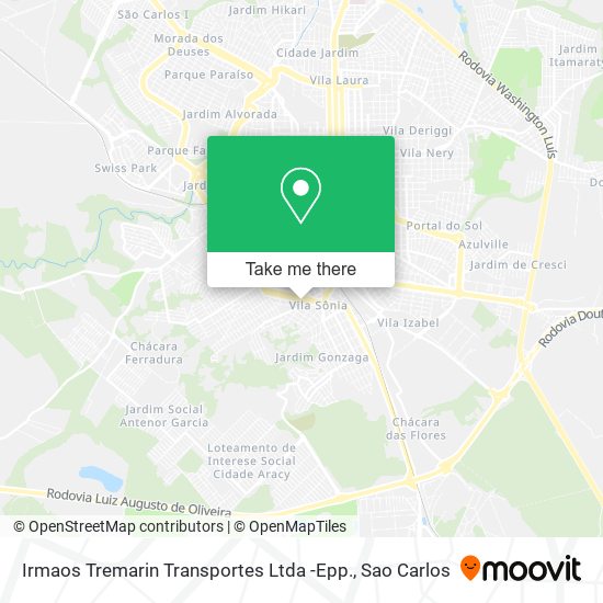 Irmaos Tremarin Transportes Ltda -Epp. map