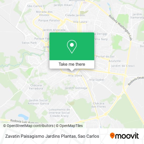 Zavatin Paisagismo Jardins Plantas map