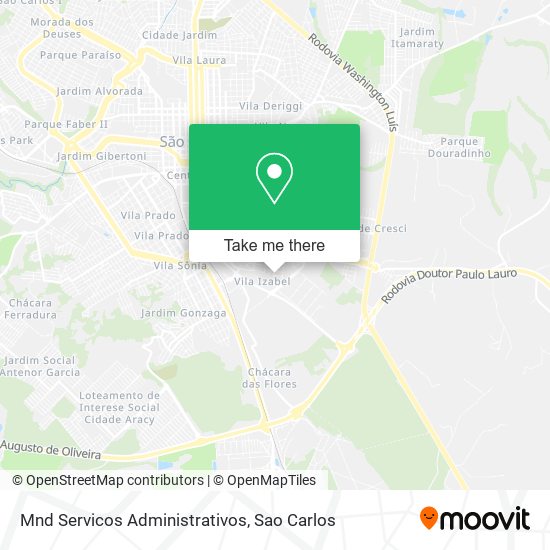 Mnd Servicos Administrativos map