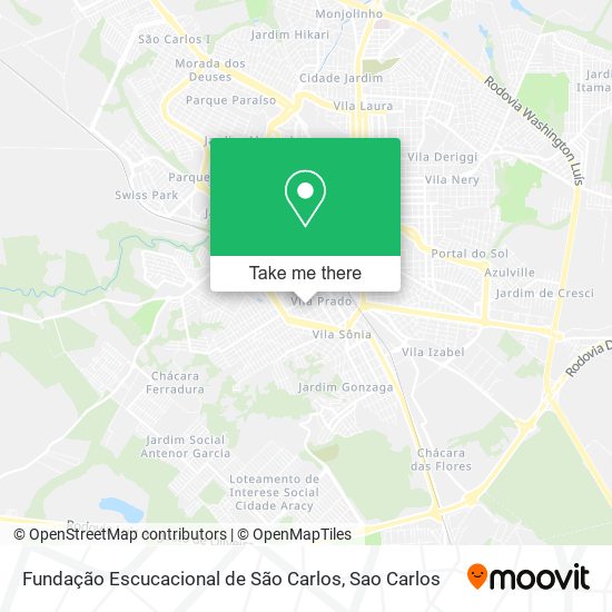Fundação Escucacional de São Carlos map