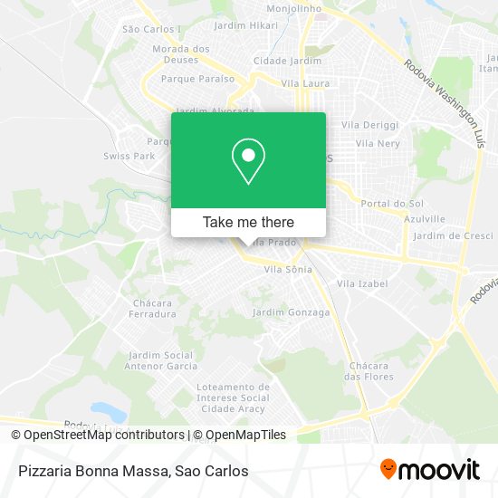 Pizzaria Bonna Massa map