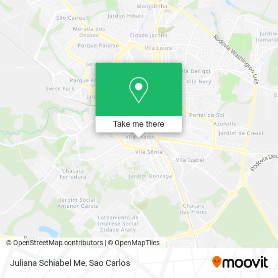 Juliana Schiabel Me map