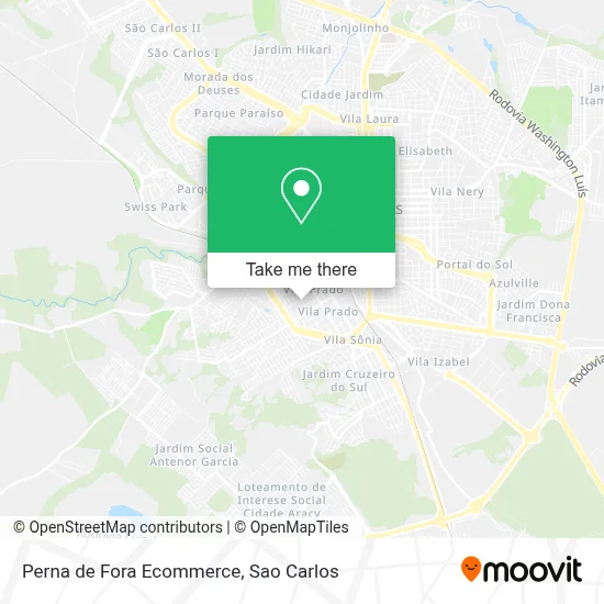 Perna de Fora Ecommerce map