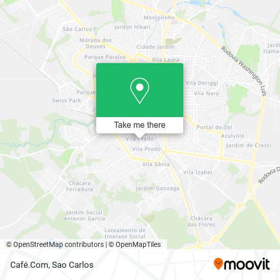 Café.Com map