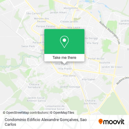 Condomínio Edificio Alexandre Gonçalves map