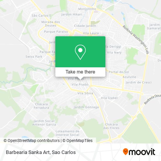 Barbearia Sanka Art map