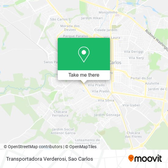 Transportadora Verderosi map