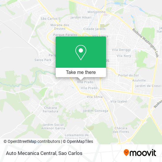 Auto Mecanica Central map