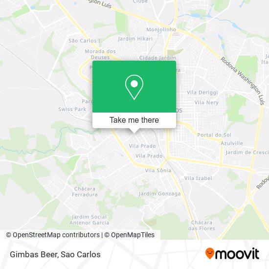 Gimbas Beer map