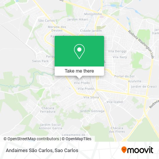 Andaimes São Carlos map