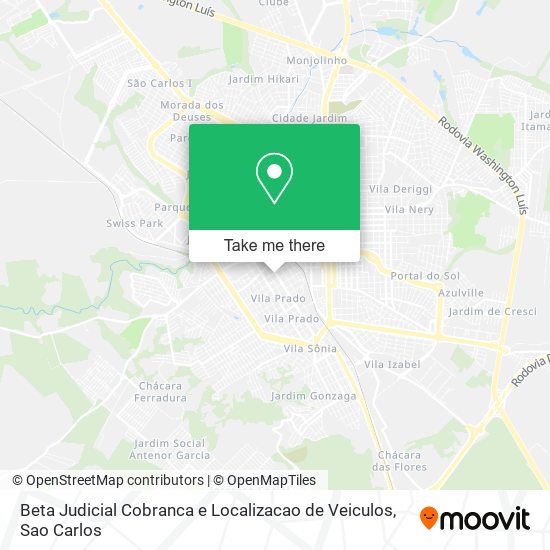 Mapa Beta Judicial Cobranca e Localizacao de Veiculos