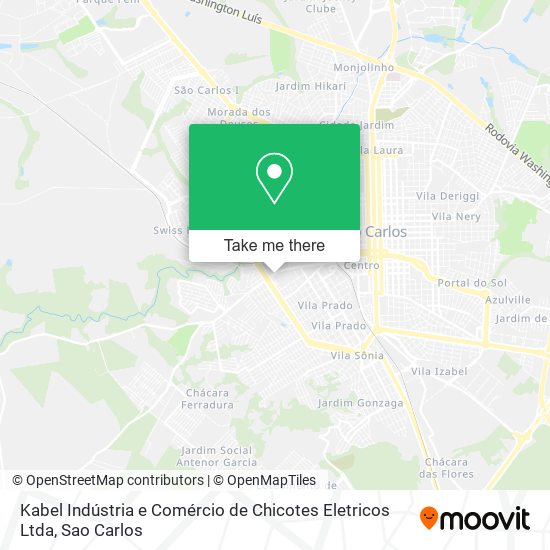 Kabel Indústria e Comércio de Chicotes Eletricos Ltda map