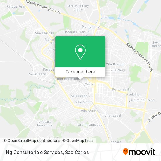 Ng Consultoria e Servicos map