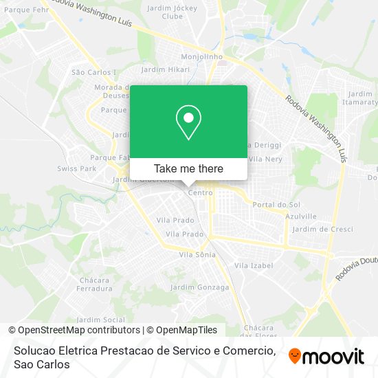 Solucao Eletrica Prestacao de Servico e Comercio map