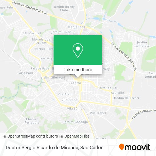 Doutor Sérgio Ricardo de Miranda map