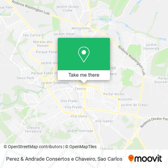 Perez & Andrade Consertos e Chaveiro map