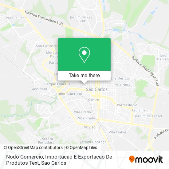 Nodo Comercio, Importacao E Exportacao De Produtos Text map