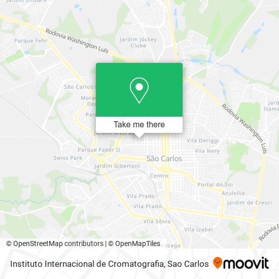 Instituto Internacional de Cromatografia map