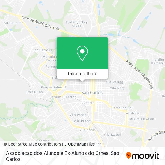 Associacao dos Alunos e Ex-Alunos do Crhea map