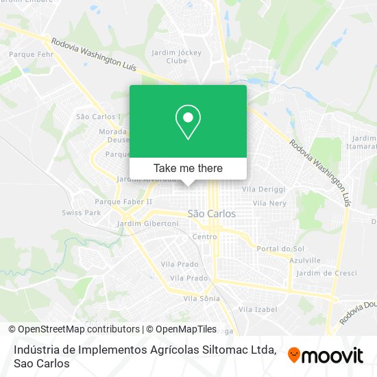 Indústria de Implementos Agrícolas Siltomac Ltda map