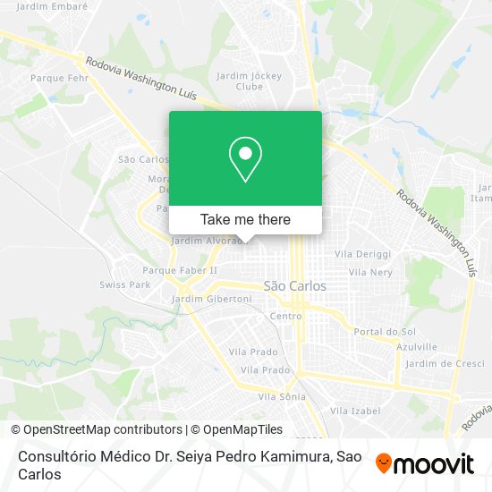 Consultório Médico Dr. Seiya Pedro Kamimura map