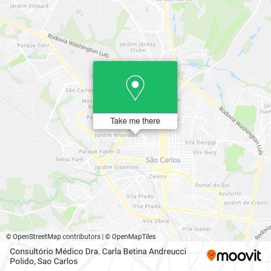 Consultório Médico Dra. Carla Betina Andreucci Polido map