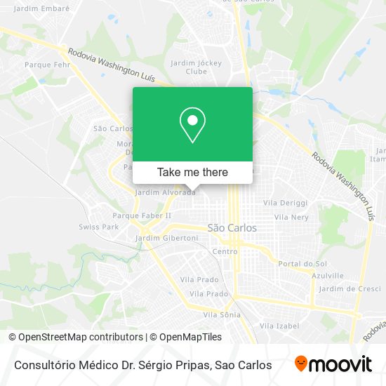 Consultório Médico Dr. Sérgio Pripas map