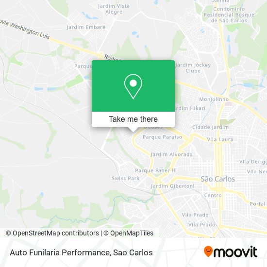 Auto Funilaria Performance map