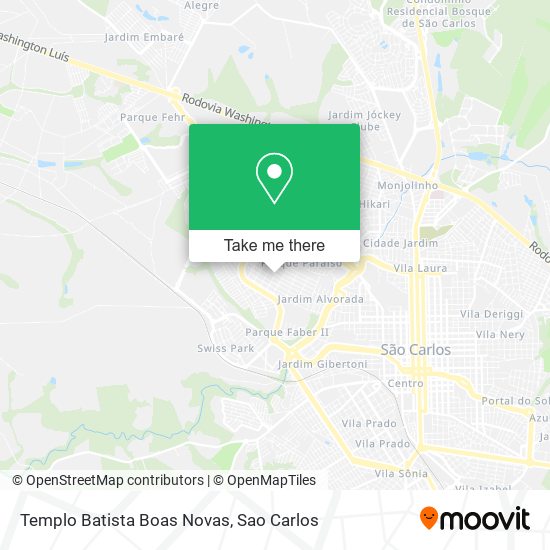 Templo Batista Boas Novas map