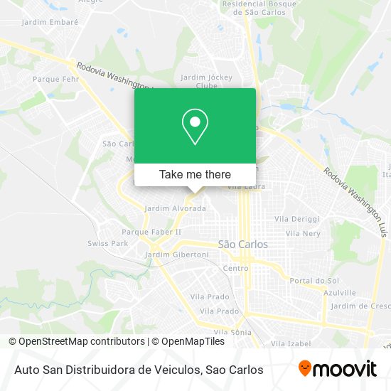 Auto San Distribuidora de Veiculos map