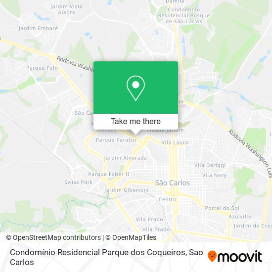 Condomínio Residencial Parque dos Coqueiros map