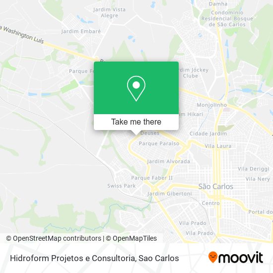 Hidroform Projetos e Consultoria map