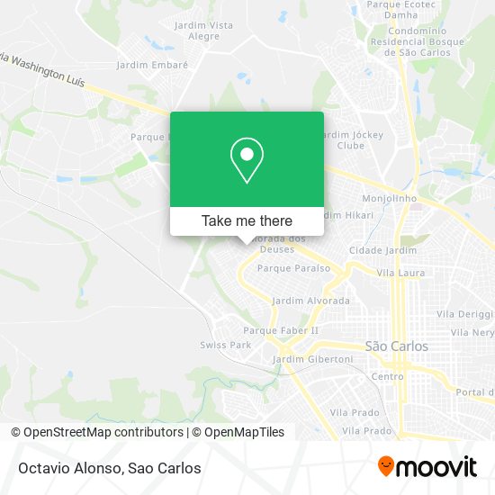 Octavio Alonso map
