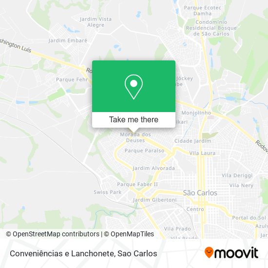 Conveniências e Lanchonete map