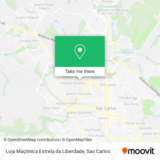 Loja Maçônica Estrela da Liberdade map