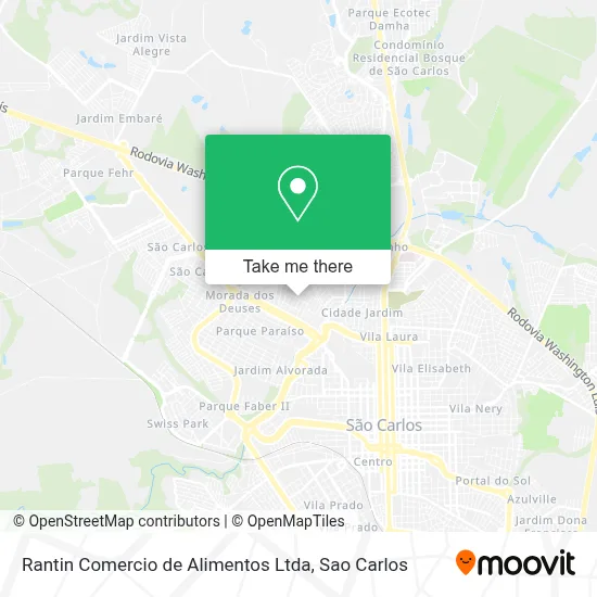 Rantin Comercio de Alimentos Ltda map