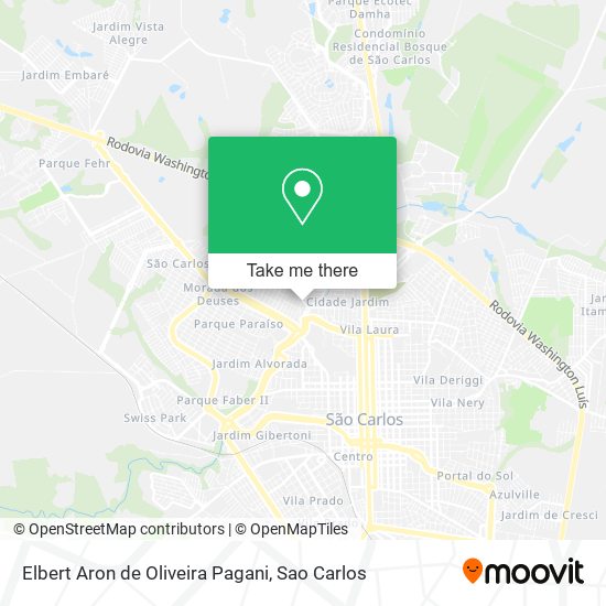 Elbert Aron de Oliveira Pagani map