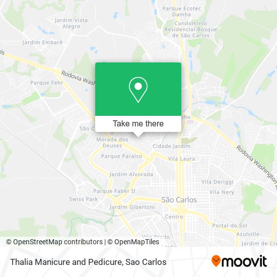 Thalia Manicure and Pedicure map