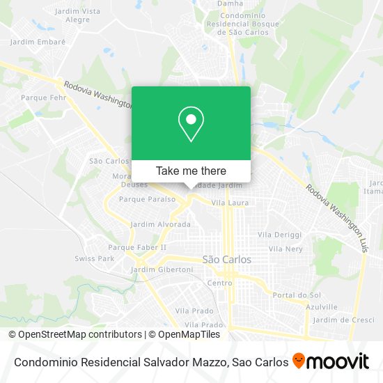 Condominio Residencial Salvador Mazzo map