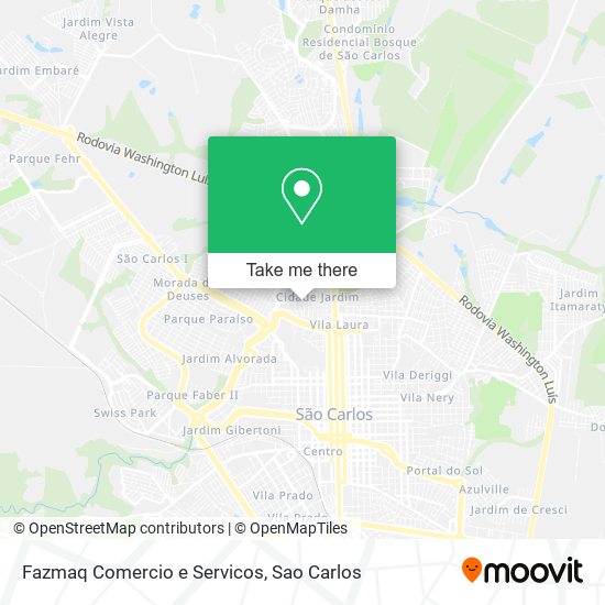 Fazmaq Comercio e Servicos map