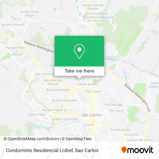 Condominio Residencial Loibel map