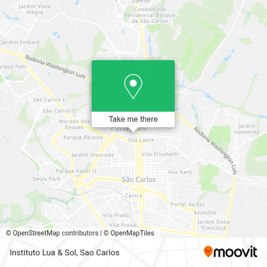 Instituto Lua & Sol map