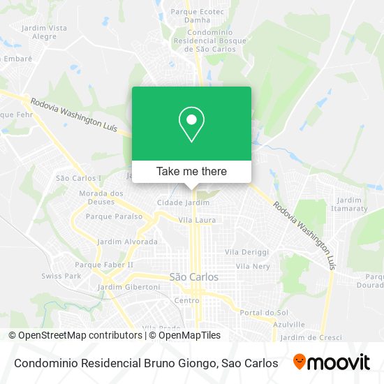 Condominio Residencial Bruno Giongo map