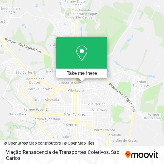Viação Renascencia de Transportes Coletivos map
