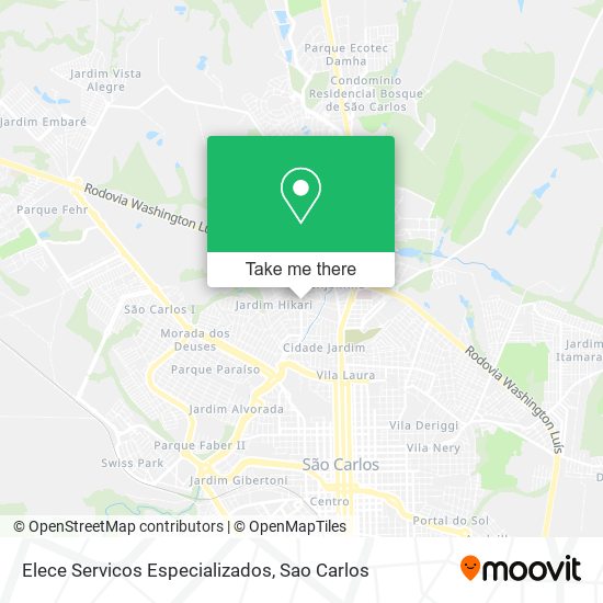 Mapa Elece Servicos Especializados