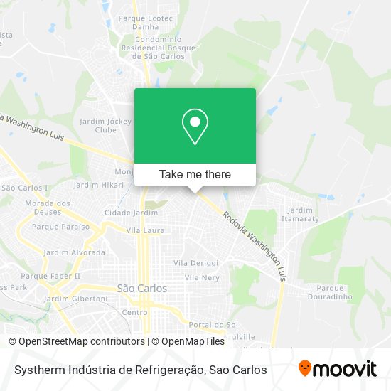 Systherm Indústria de Refrigeração map