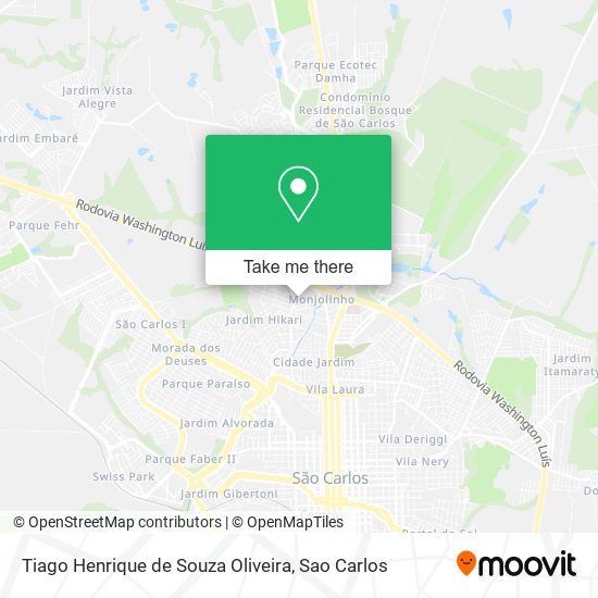 Tiago Henrique de Souza Oliveira map