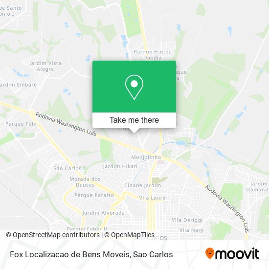 Mapa Fox Localizacao de Bens Moveis
