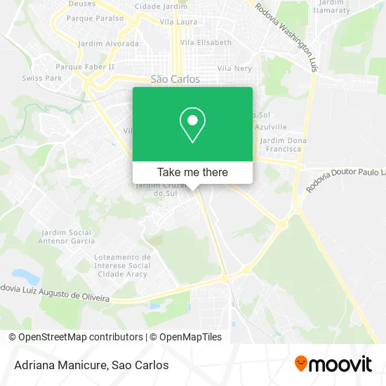 Adriana Manicure map