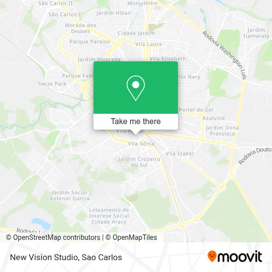 Studio New Vision map
